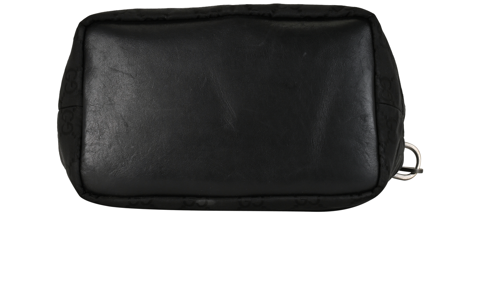 GG Bamboo Hobo, &pound;295, Handbags, Black, Nylon, Top view